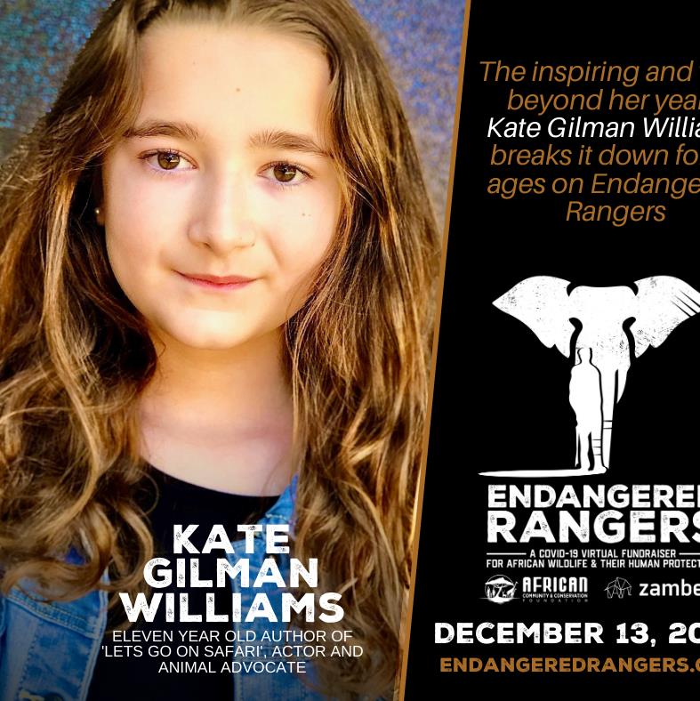 Kate on Endangered Rangers poster